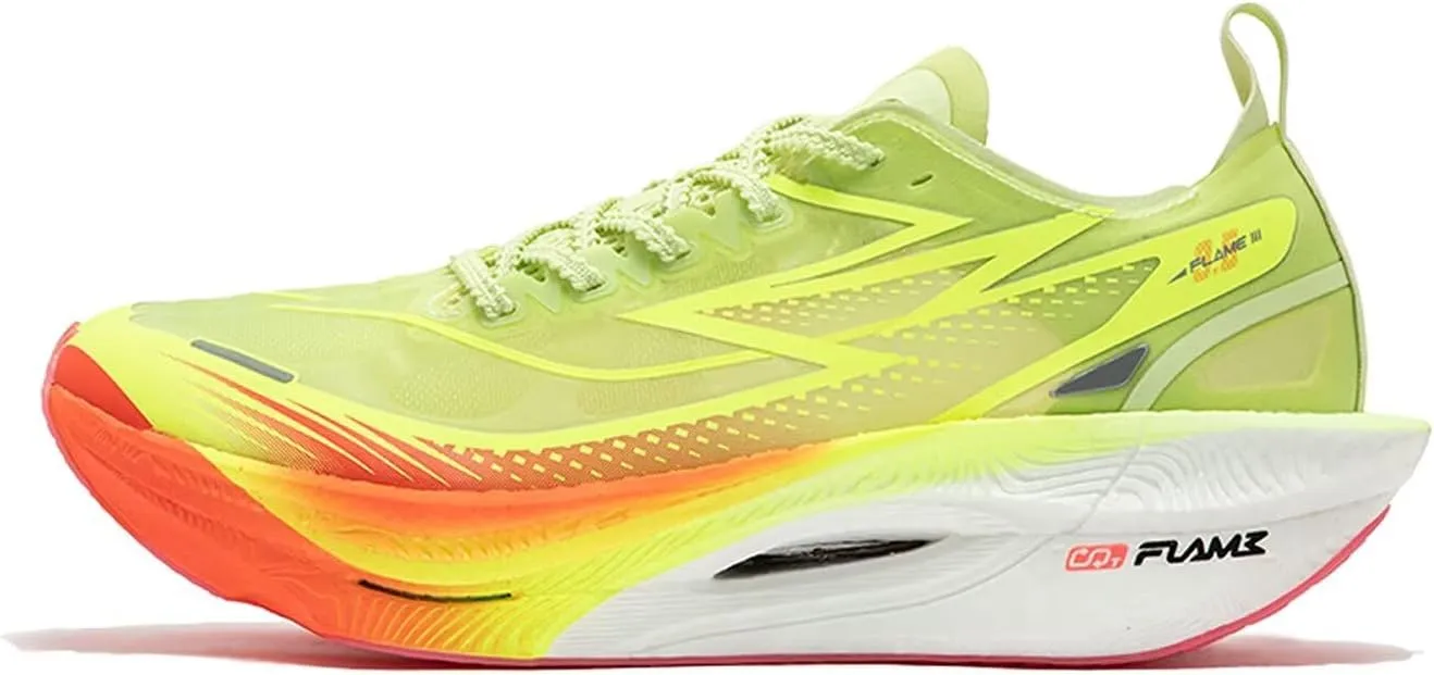 361° Flame 3.5 Running Shoes for Men Wide Foot Sneakers Lightweight,Breathable,Carbon Plate Non-Slip Marathon Daily Training Shoes,Zapatillas para Hombres profesionales