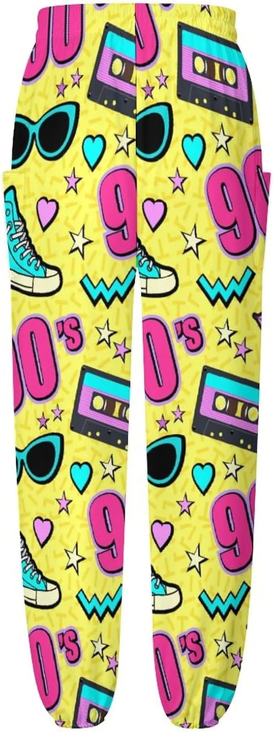 80s 90s Style Yoga Bloomers Womens Hippie Harem Pant Elephant Pants Elastic Gym Leggings Loose Casual Sweatpants