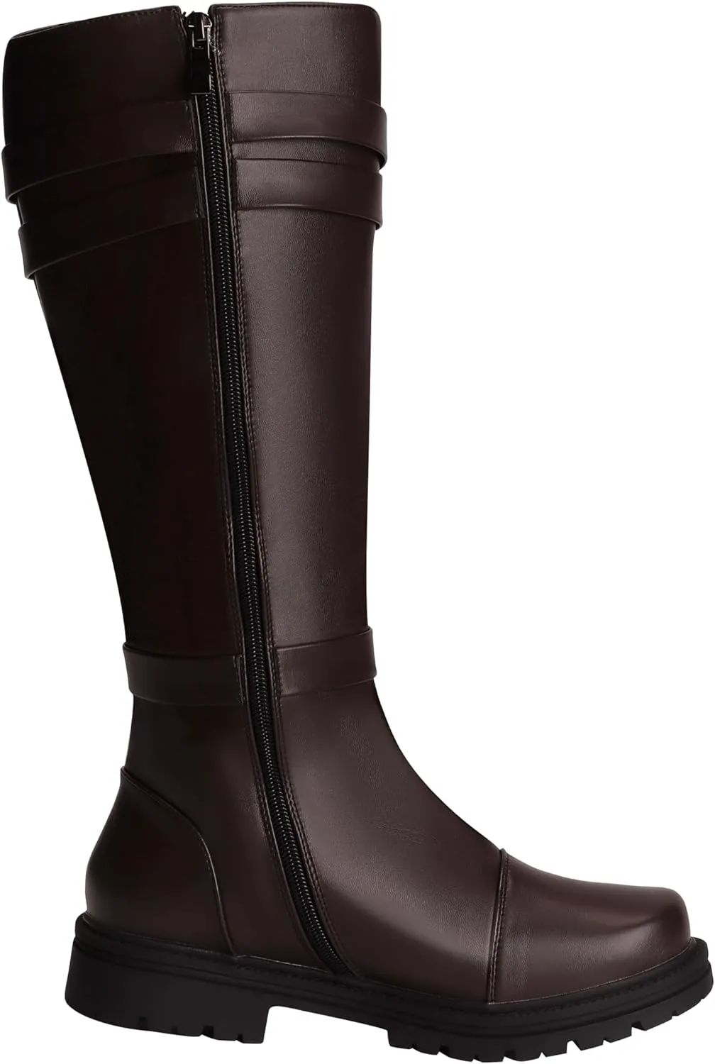 ACE SHOCK Mens Tall Boots Medieval Renaissance Pirate Cosplay Boot Halloween Costume Shoes