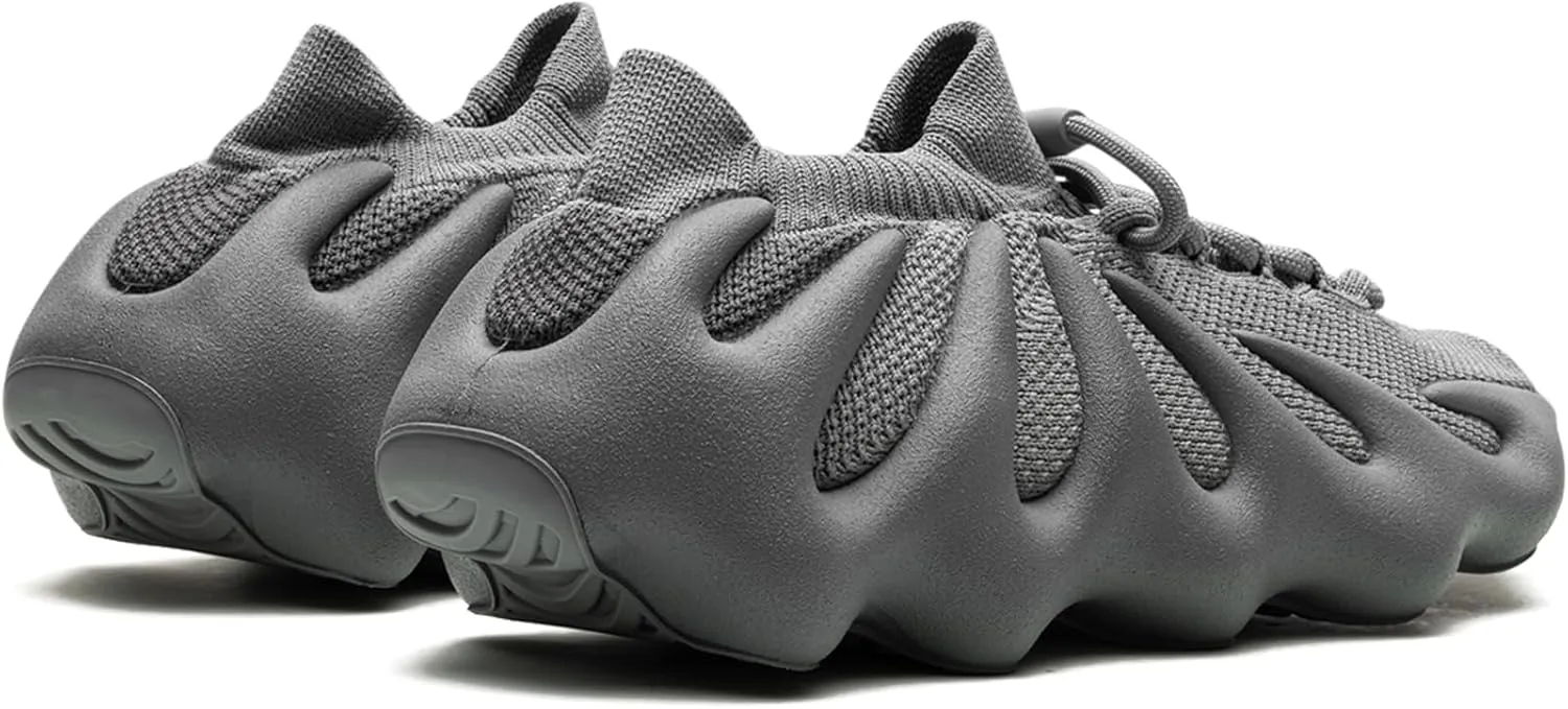 adidas Mens Yeezy 450 Lace Up Sneakers Shoes Casual - Grey