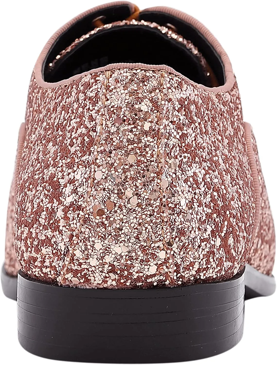 Amali Barnes Mens Dress Shoes Sparkly Glitter Encrusted Tuxedo Slip on Loafers for Men - The Original Smoking Men Dress Shoes Runs Large - GO 1/2 Size Down