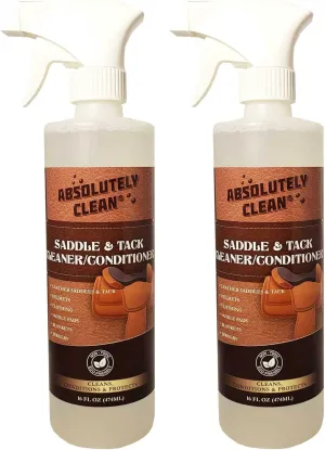 Amazing Saddle Soap Spray for Leather Cleaning & Tack Cleaner and Conditioner - Cleans Helmets, Clothing, Saddle Pads, Blankets & More - USA Made