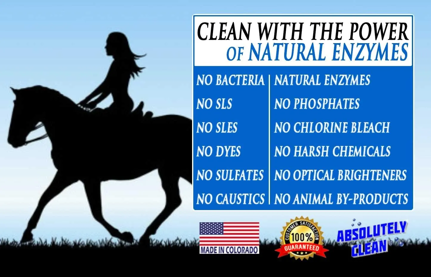Amazing Saddle Soap Spray for Leather Cleaning & Tack Cleaner and Conditioner - Cleans Helmets, Clothing, Saddle Pads, Blankets & More - USA Made