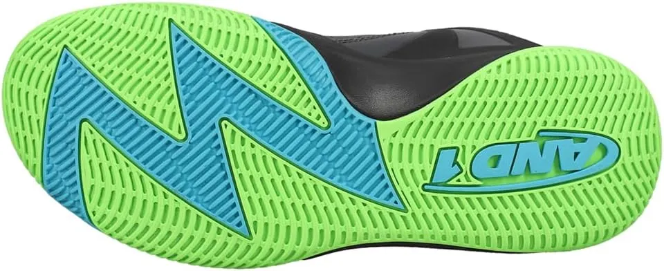 AND1 Mens Take Off 3.0 Basketball Sneakers Shoes - Black, Multi