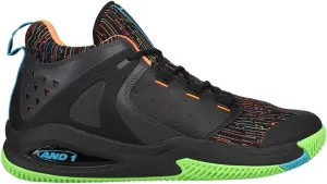 AND1 Mens Take Off 3.0 Basketball Sneakers Shoes - Black, Multi