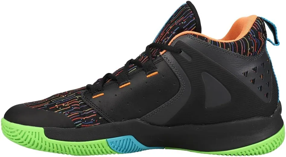 AND1 Mens Take Off 3.0 Basketball Sneakers Shoes - Black, Multi