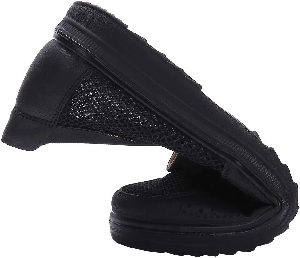 ANUFER Mens Summer Breathable Mesh Loafers Driving Shoes Lightweight Casual Sneakers