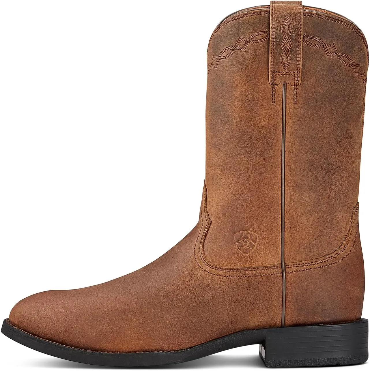 Ariat Heritage Roper Western Boots- Men’s Traditional Leather Country Boot
