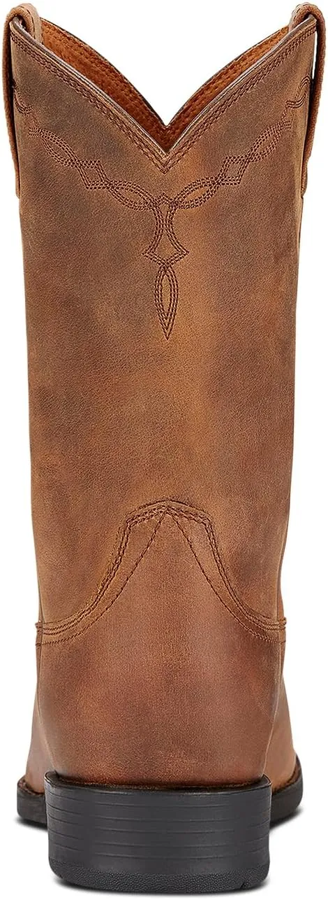 Ariat Heritage Roper Western Boots- Men’s Traditional Leather Country Boot