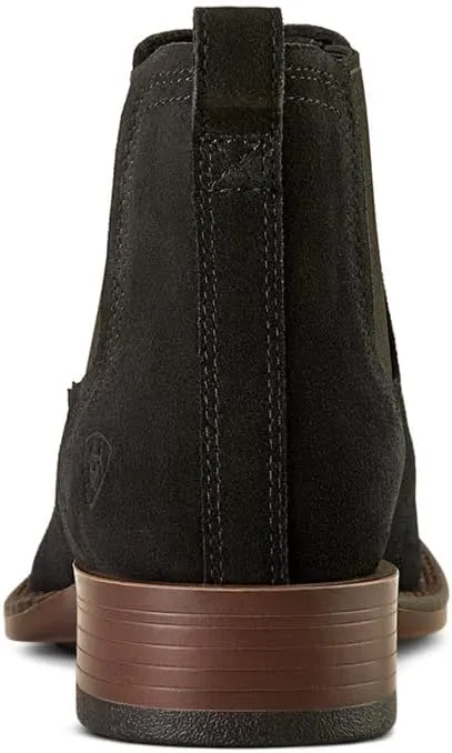 ARIAT Mens Booker Ultra Square Toe Chelsea Casual Boots Ankle - Brown