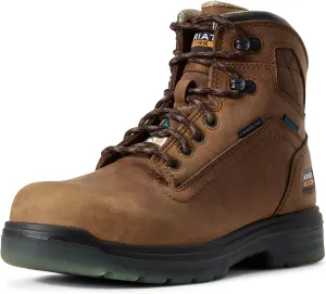 ARIAT Men's Turbo 6" CSA Waterproof Carbon Toe Work Boot Western