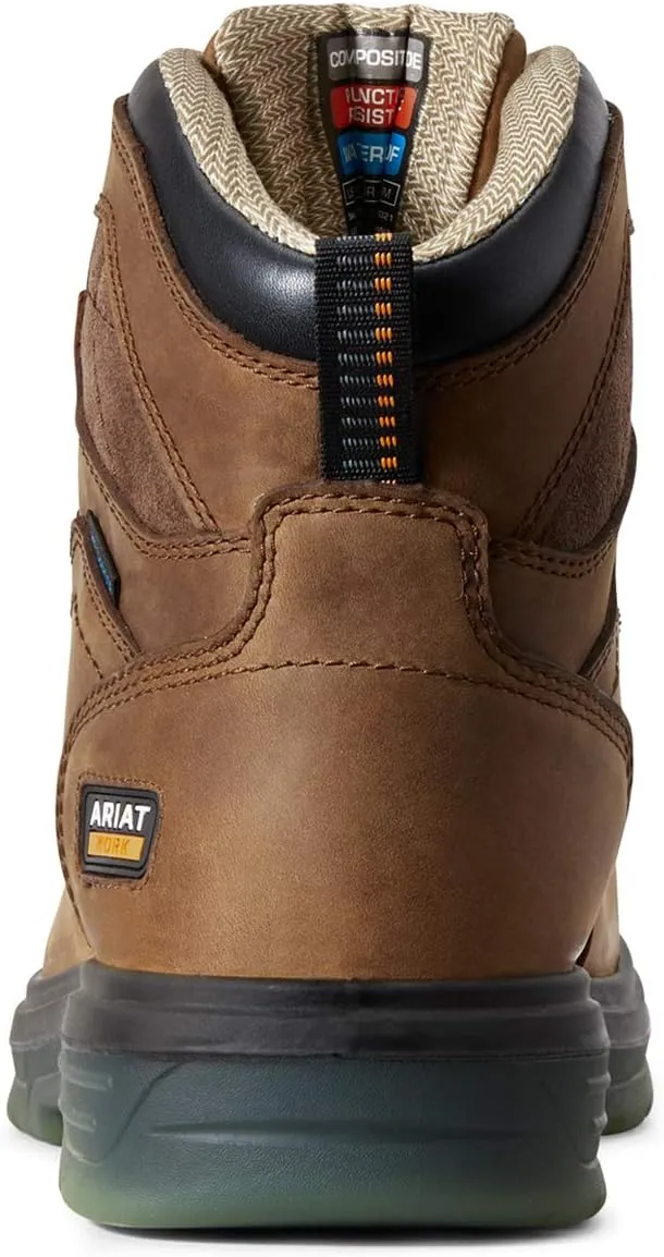 ARIAT Men's Turbo 6" CSA Waterproof Carbon Toe Work Boot Western