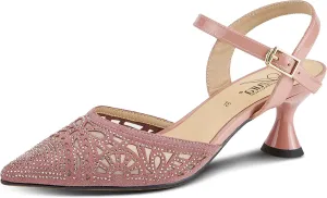 Azura Women's Delicate High Heel Sandal – Elegant Strappy Dress Shoes for Weddings, Parties & Formal Events – Comfortable Stiletto Heels with Adjustable Ankle Strap