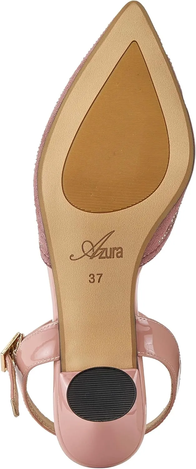 Azura Women's Delicate High Heel Sandal – Elegant Strappy Dress Shoes for Weddings, Parties & Formal Events – Comfortable Stiletto Heels with Adjustable Ankle Strap