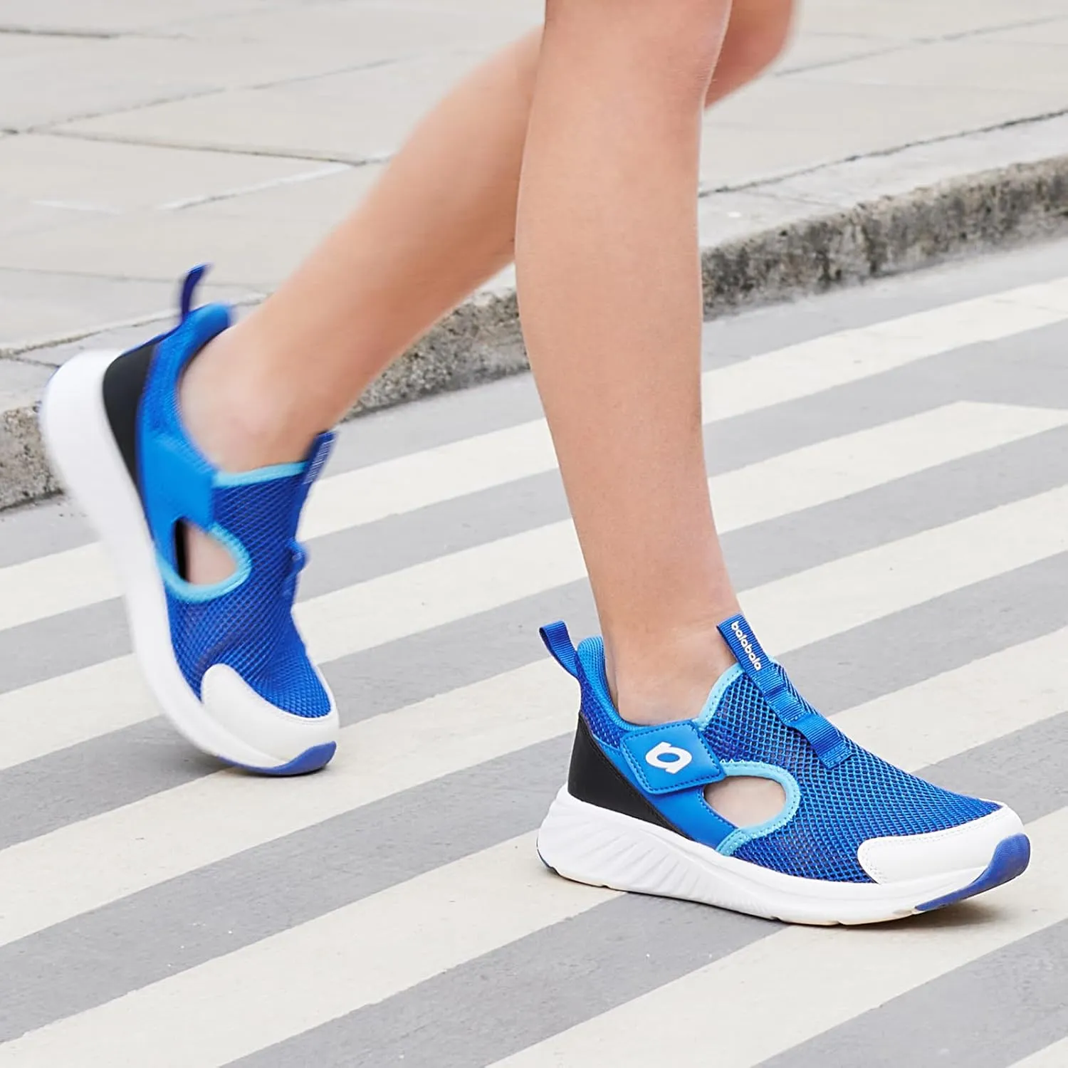 Balabala Kids Boys Girls Sneakers Lightweight Breathable Athletic Sports Running Tennis Shoes