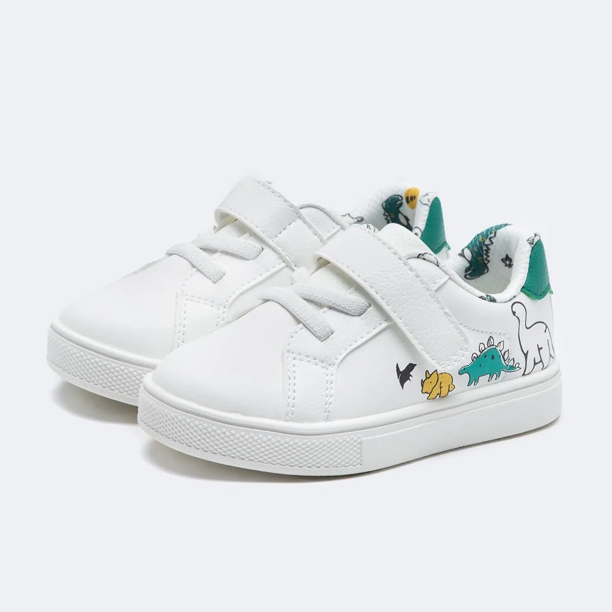 Balabala Toddler Boys Cartoon Style Sneakers Comfortable Lightweight Walking Shoes for Boys Girls