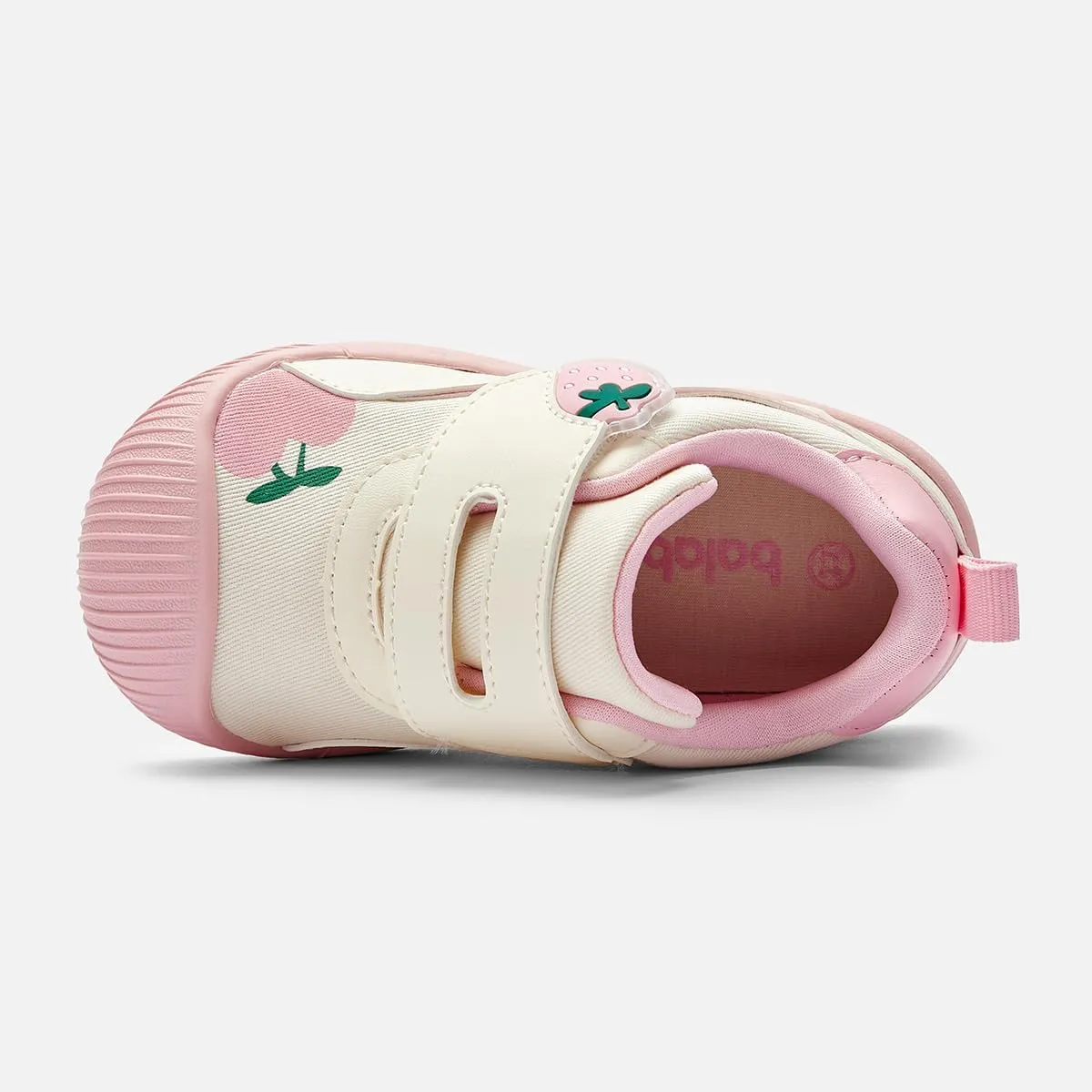 Balabala Toddler Casual Sneakers Unisex Kids Walking Shoes with Hook and Loop, Breathable Cozy and Lightweight