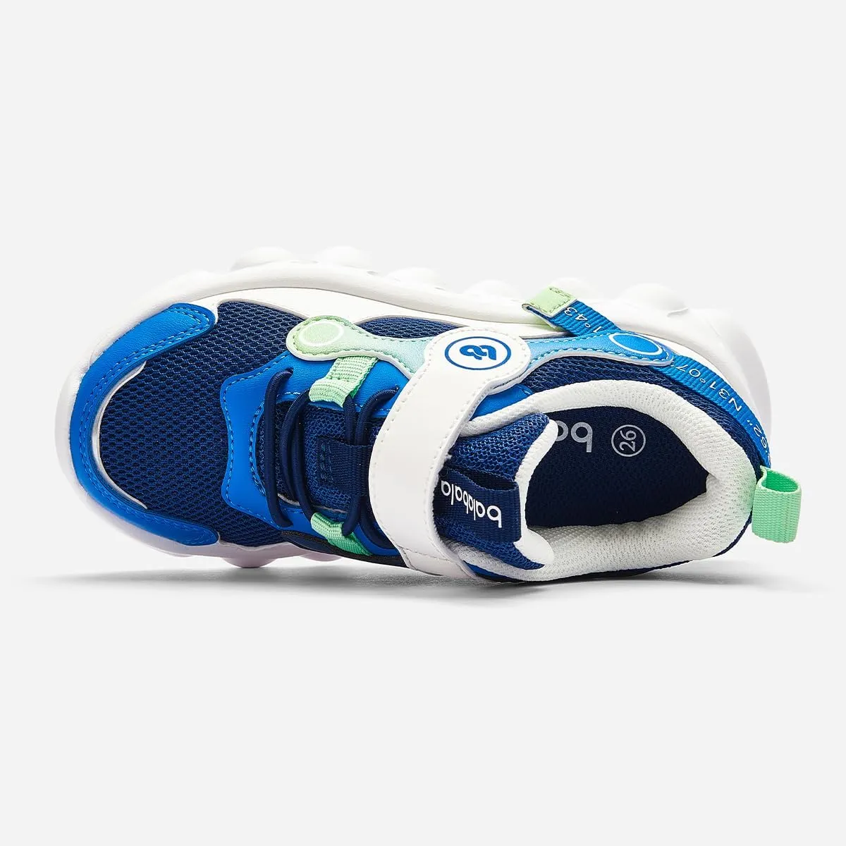 Balabala Unisex Kids Sneakers Boys Girls Running Tennis Shoes White Lightweight Breathable Athletic Sports