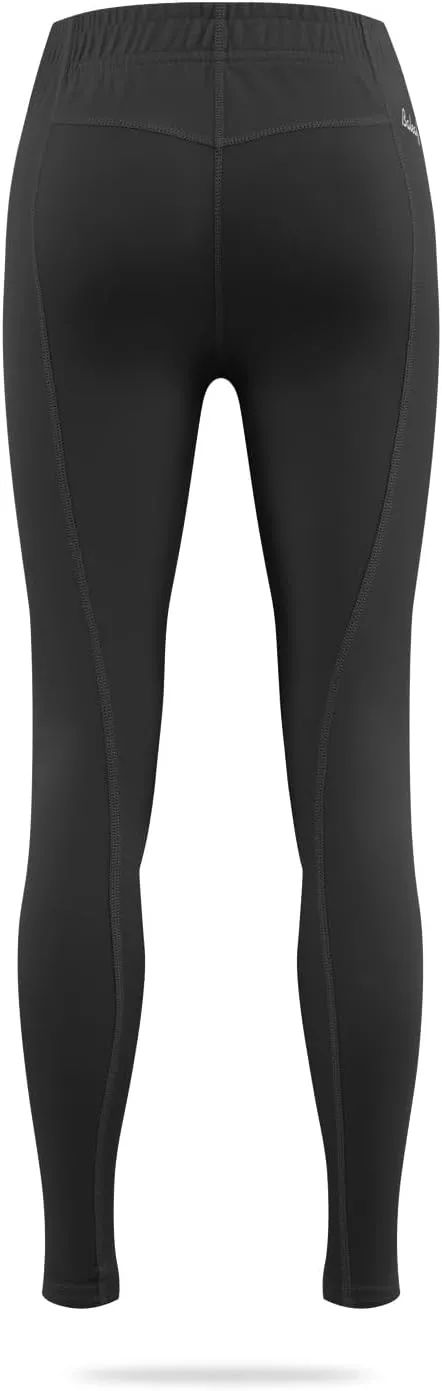 baleaf Girls Riding Pants Kids Equestrian Breeches Knee-Patch Zip Pocket Horseback Tights