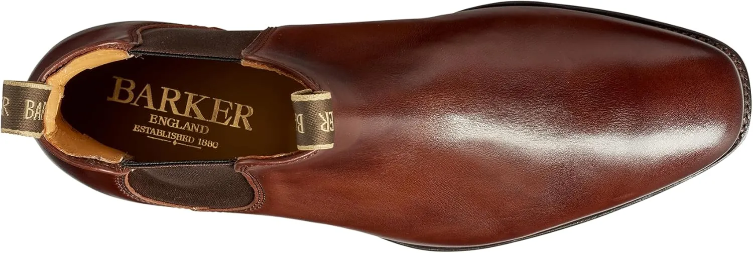 BARKER Mansfield Handcrafted Men's Chelsea Boot - Premium Handmade Leather Chelsea Boots for Stylish Comfort