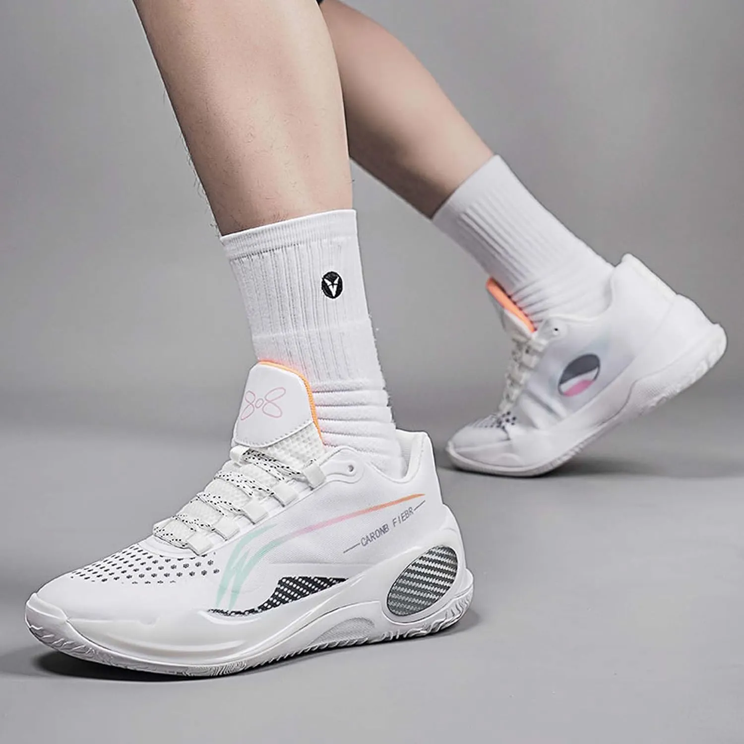 Basketball Men's Shoes Men's Fashion Sneakers Non-Slip Breathable Women's Tennis Running Shoes Street Personalized Sports Basketball Shoes