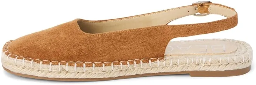 BEACH by Matisse Womens Juliet Espadrille Slingback Flats Casual - Brown