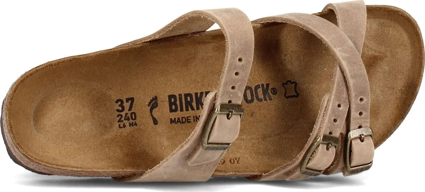 Birkenstock Unisex Franca Oiled Leather Sandals
