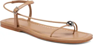 Black Flat Sandals for Women with Buckle Strappy Comfortable Silver Ball Square Open Toe Beach Thong Flip Flop Sandals Ring Toe Wedding Dress Shoes for Women.