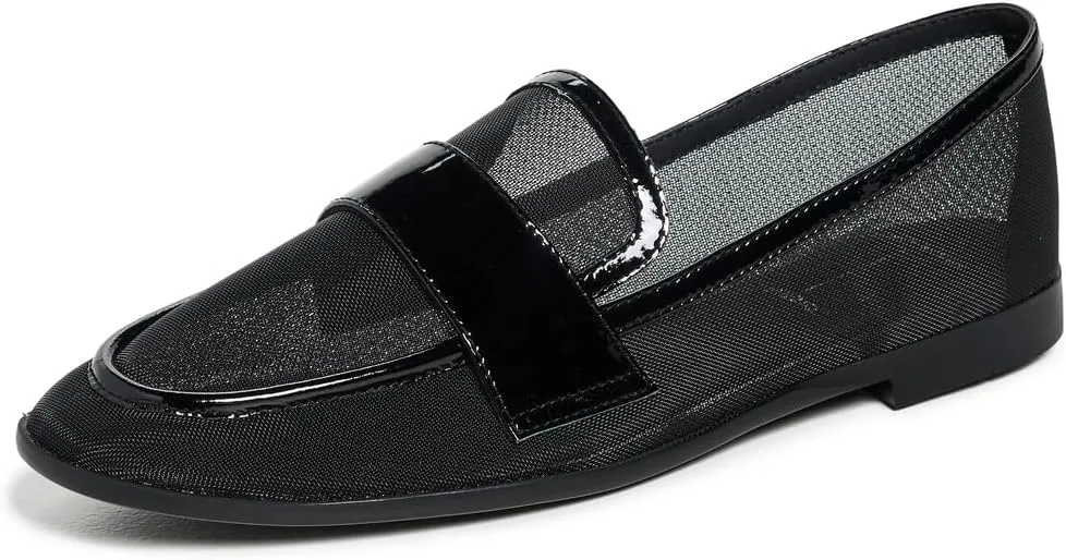 Black Suede Studio Women's Sola Flats