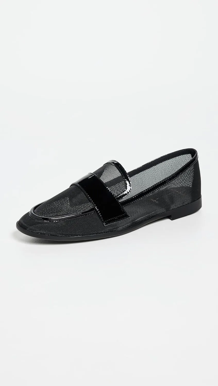 Black Suede Studio Women's Sola Flats