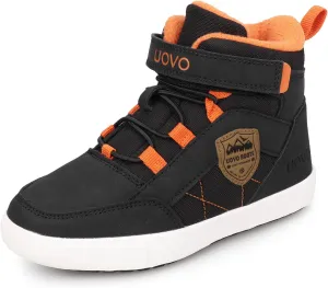 Boys Snow Fashion Boots Winter Waterproof Slip Resistant Fur Lined Outdoor Ankle Walking Sports Shoes (Toddler/Little Kid/Big Kid)