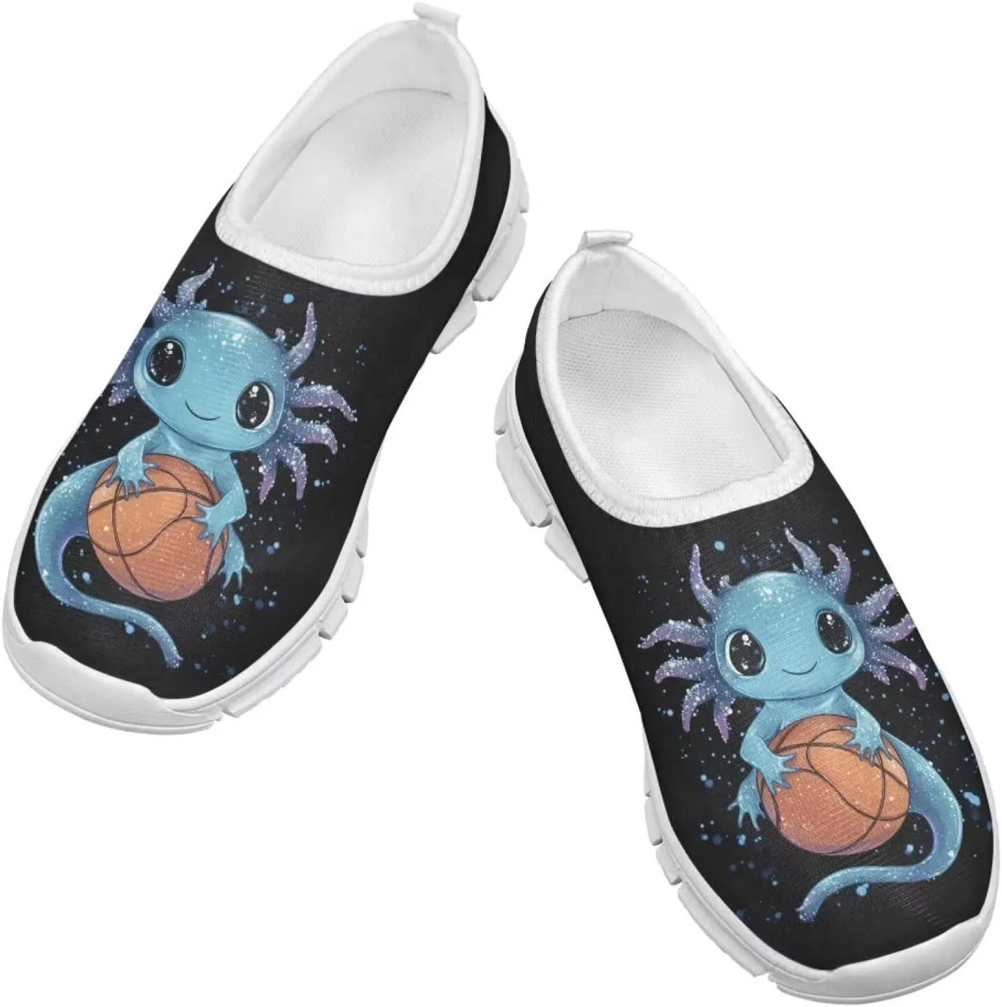 Boys Tennis Shoes Non Slip Kids Slip On Sneakers for Outdoor Activities