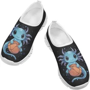 Boys Tennis Shoes Non Slip Kids Slip On Sneakers for Outdoor Activities