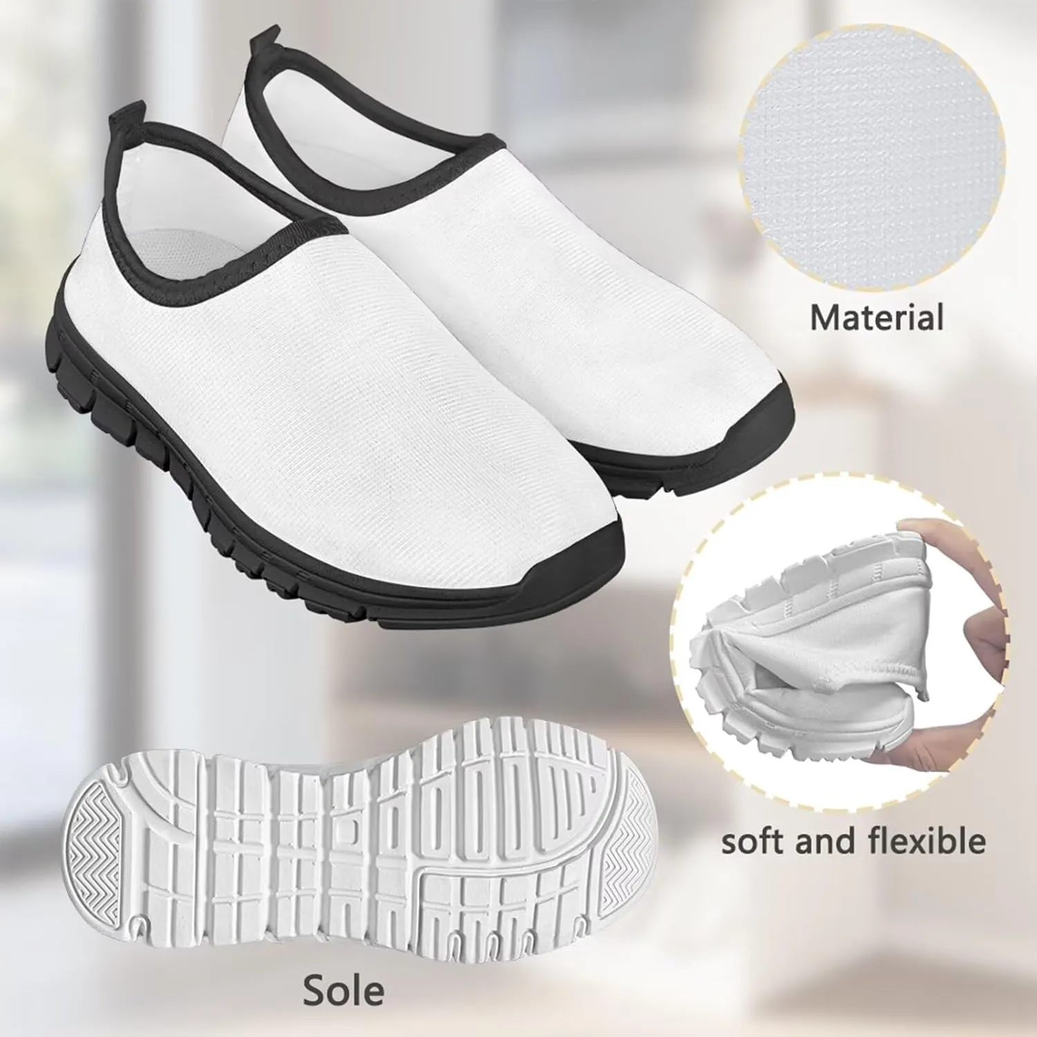 Boys Tennis Slip On Shoes Non Slip Kids Causal Sneakers for Active Workouts