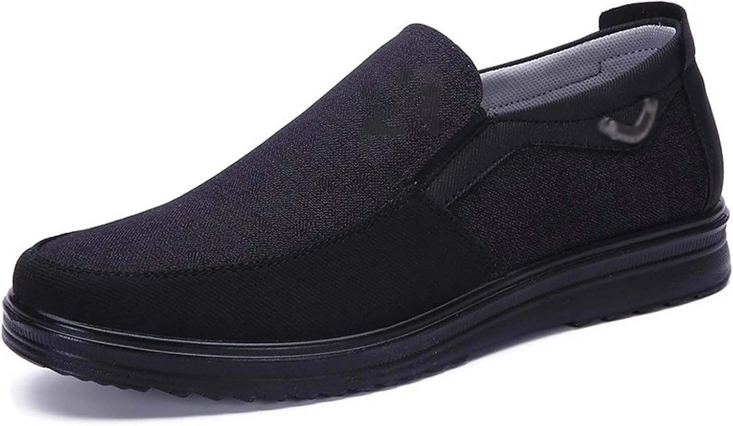 bumuam Men's Shoes Loafers Slip on Loafer Shoes for Men Comfortable Flats Casual Shoes Soft Sneakers Extra Wide Slip on Walking Shoes for Men