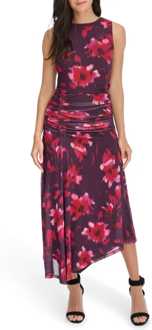 Calvin Klein Women's Printed Angle Hem Skirt
