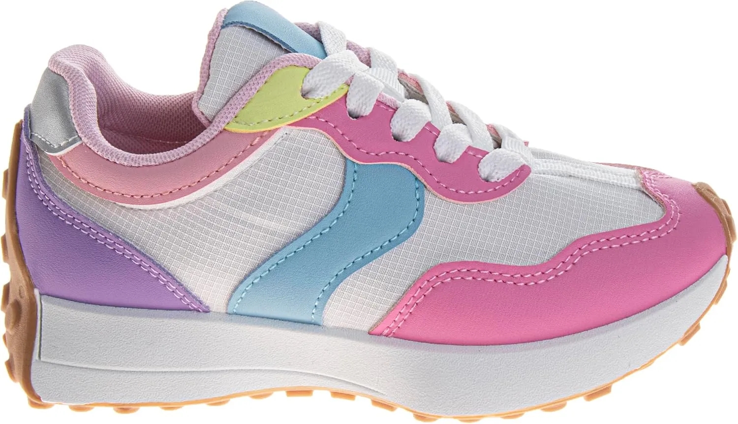 Casual Fashion Sneakers Lace Up Shoes - Kids Athletic Shoe Lightweight Breathable Tennis Running Sneaker (Sizes 12-13 Little Kid / 1-4 Big Kid)
