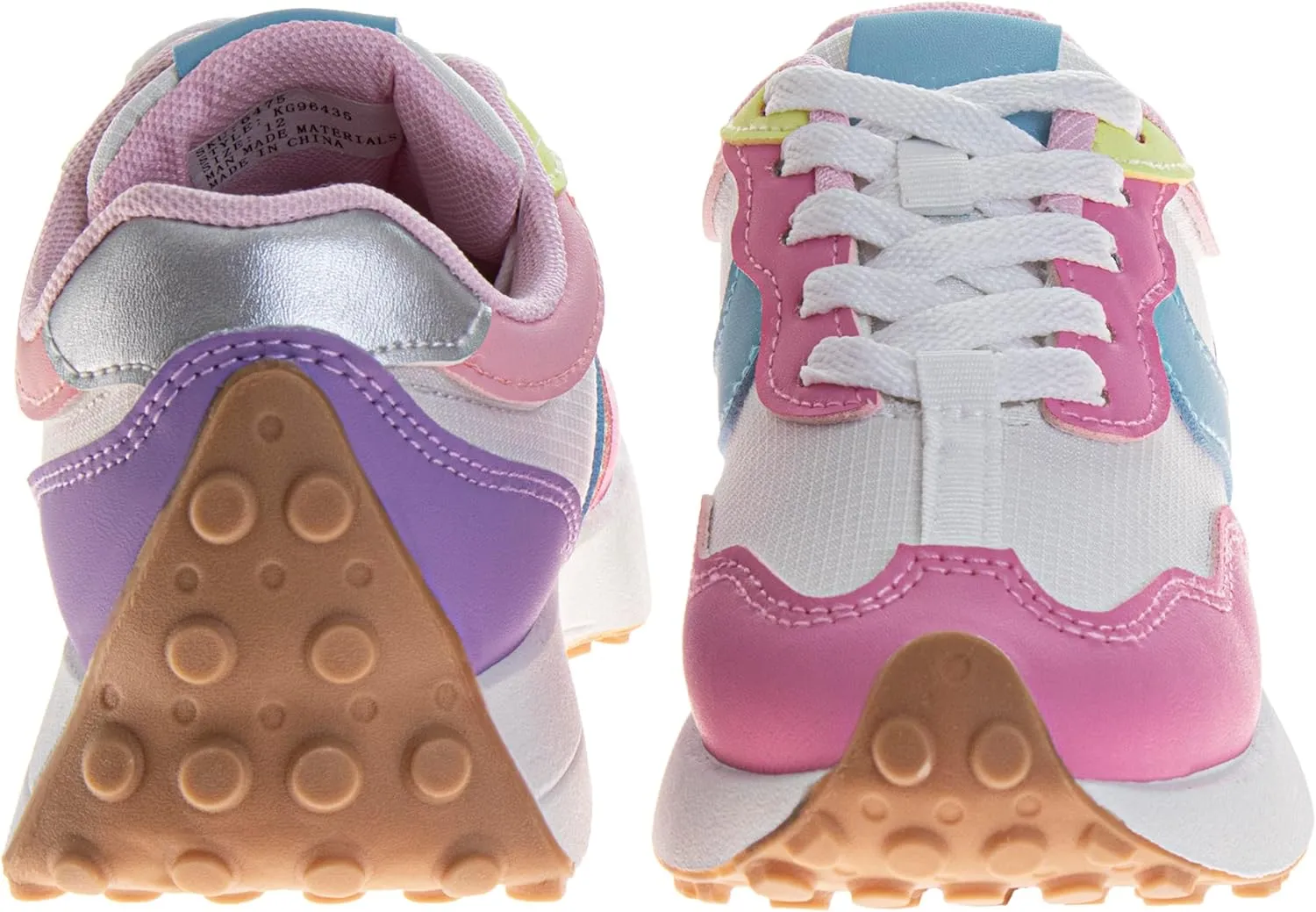 Casual Fashion Sneakers Lace Up Shoes - Kids Athletic Shoe Lightweight Breathable Tennis Running Sneaker (Sizes 12-13 Little Kid / 1-4 Big Kid)