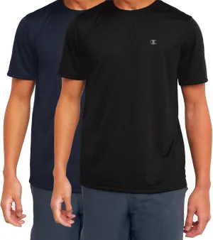Champion T Shirts for Men Big and Tall - 2 Pack Performance Moisture Wicking Tee
