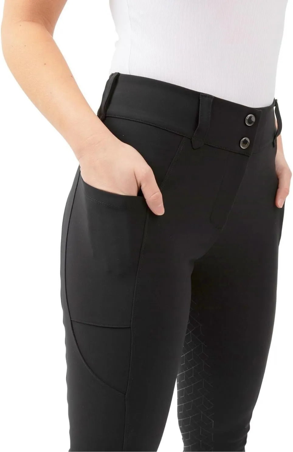 CHEVAUX *The Weekender* Premium Silicone Full Seat or Knee Patch Riding Breeches for Women, Sticky Seat Riding Breeches