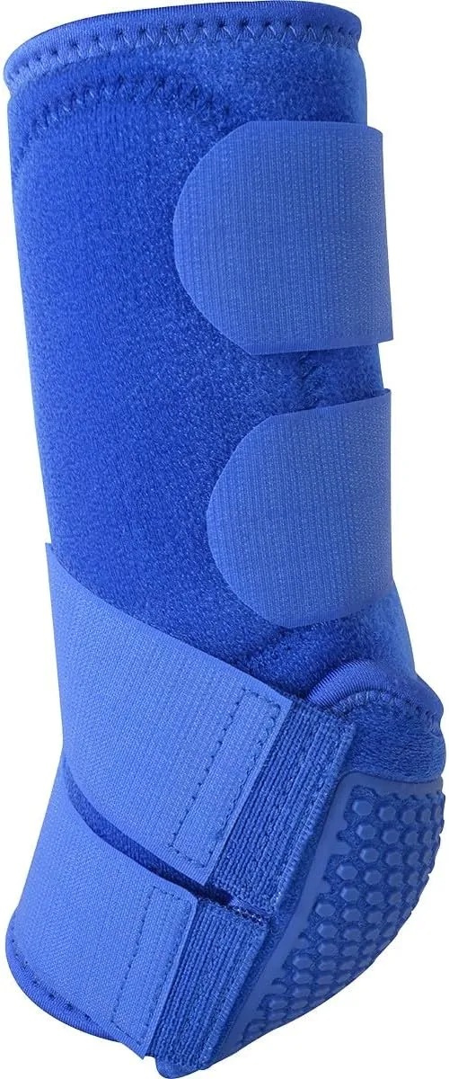 Classic Equine Flexion by Legacy2 Support Boots, Front (Blue, Medium)