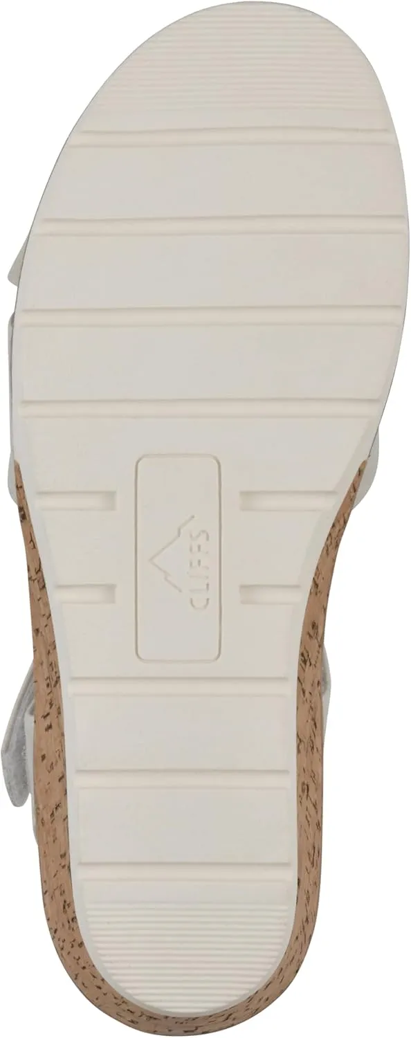 CLIFFS BY WHITE MOUNTAIN Women's Tinna Cork Wedge Sandal