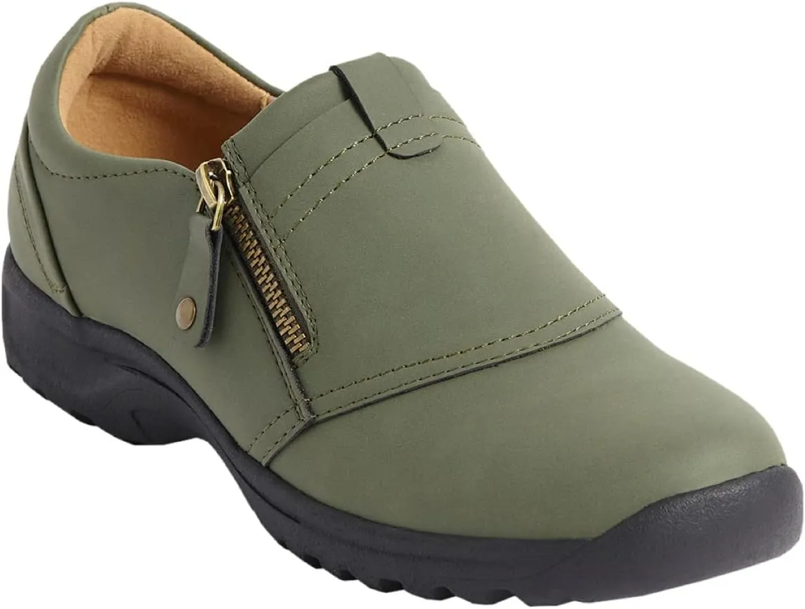 Comfortview Aidan Flat Zip-Up Women's Walk Shoes (Wide Widths Available)