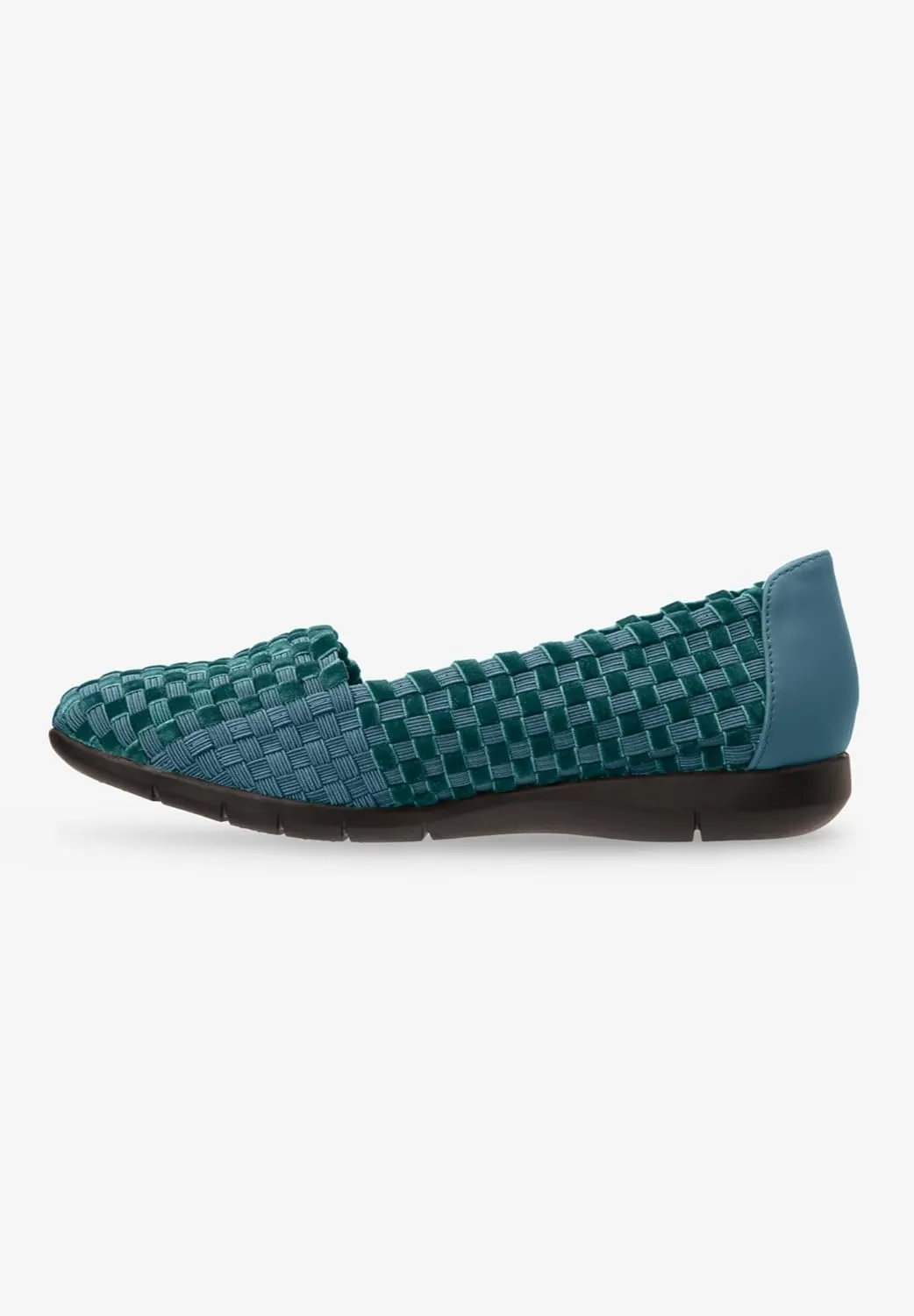 Comfortview Women's The Bethany Slip On Flat (Wide Widths Available)