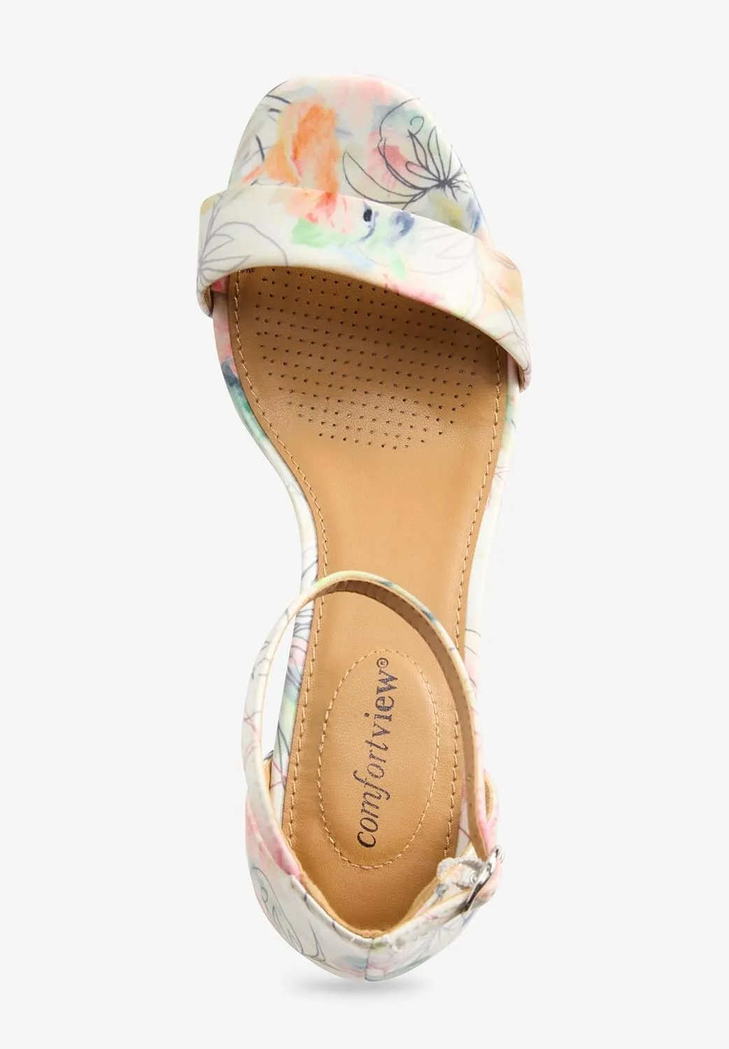 Comfortview Women's Wide Width Orly Sandals