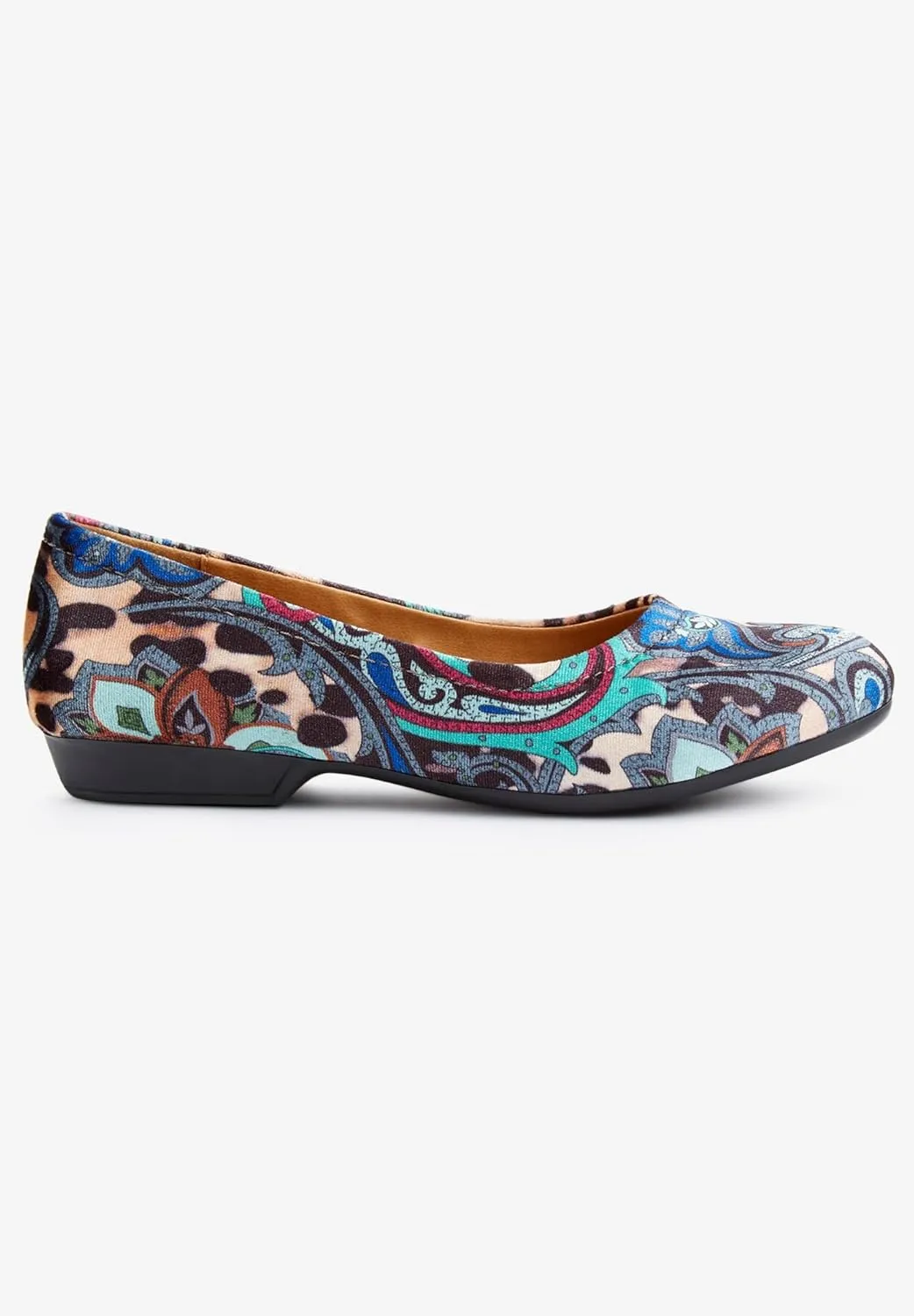 Comfortview Women's Wide Width The Jaiden Flat