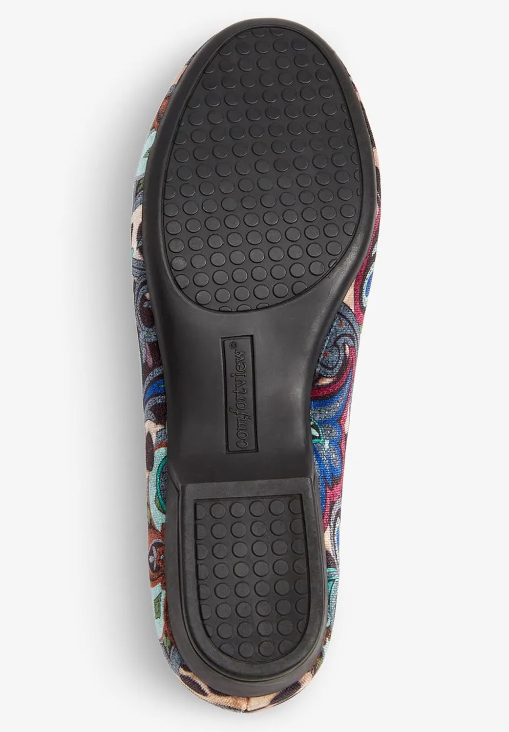 Comfortview Women's Wide Width The Jaiden Flat