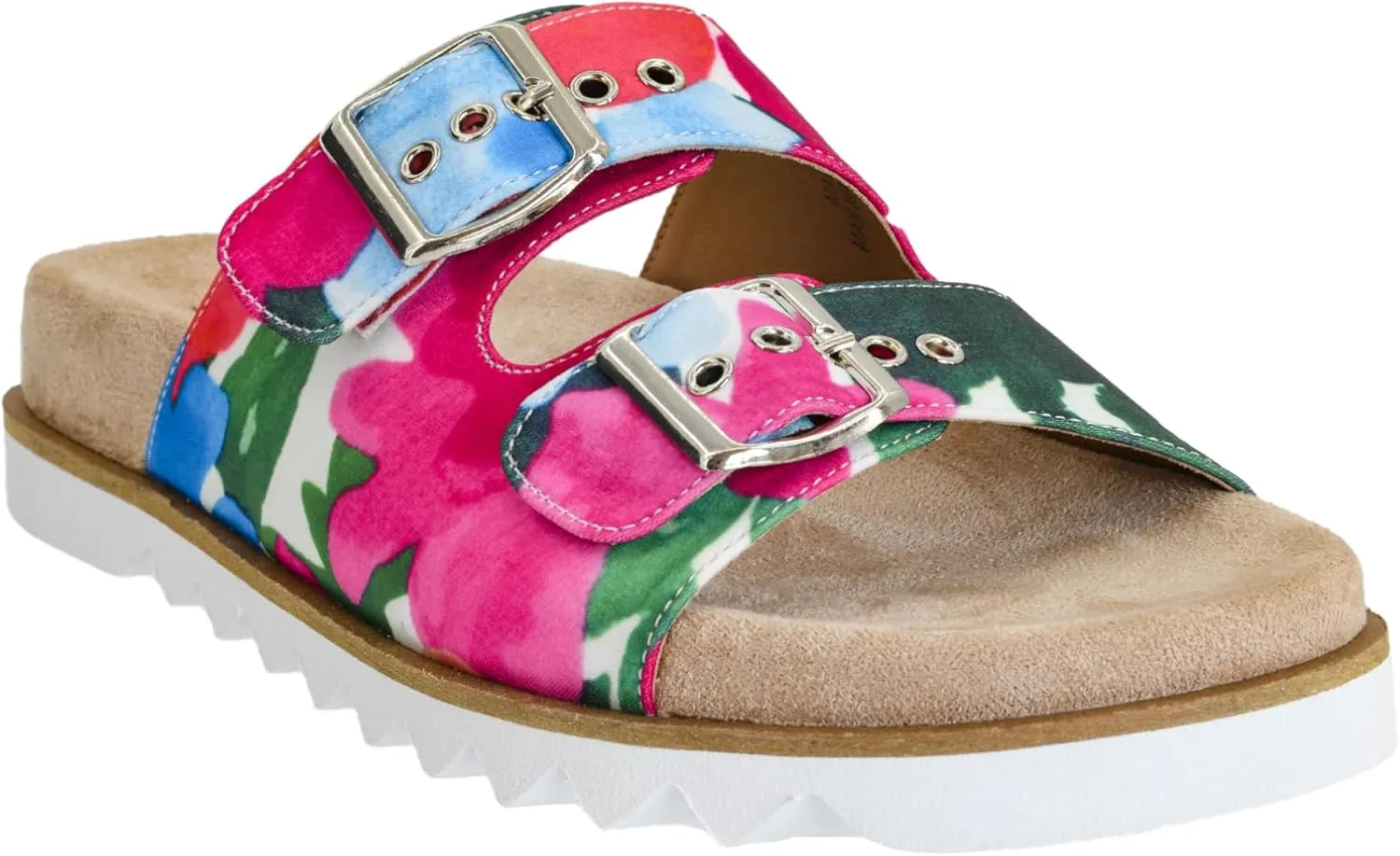 Corkys Footwear Women's Dash Sandals - Featuring Two Straps With Adjustable Buckles, A Soft Lined and Cushioned Insole, and All Day Wear - Chic and Trendy