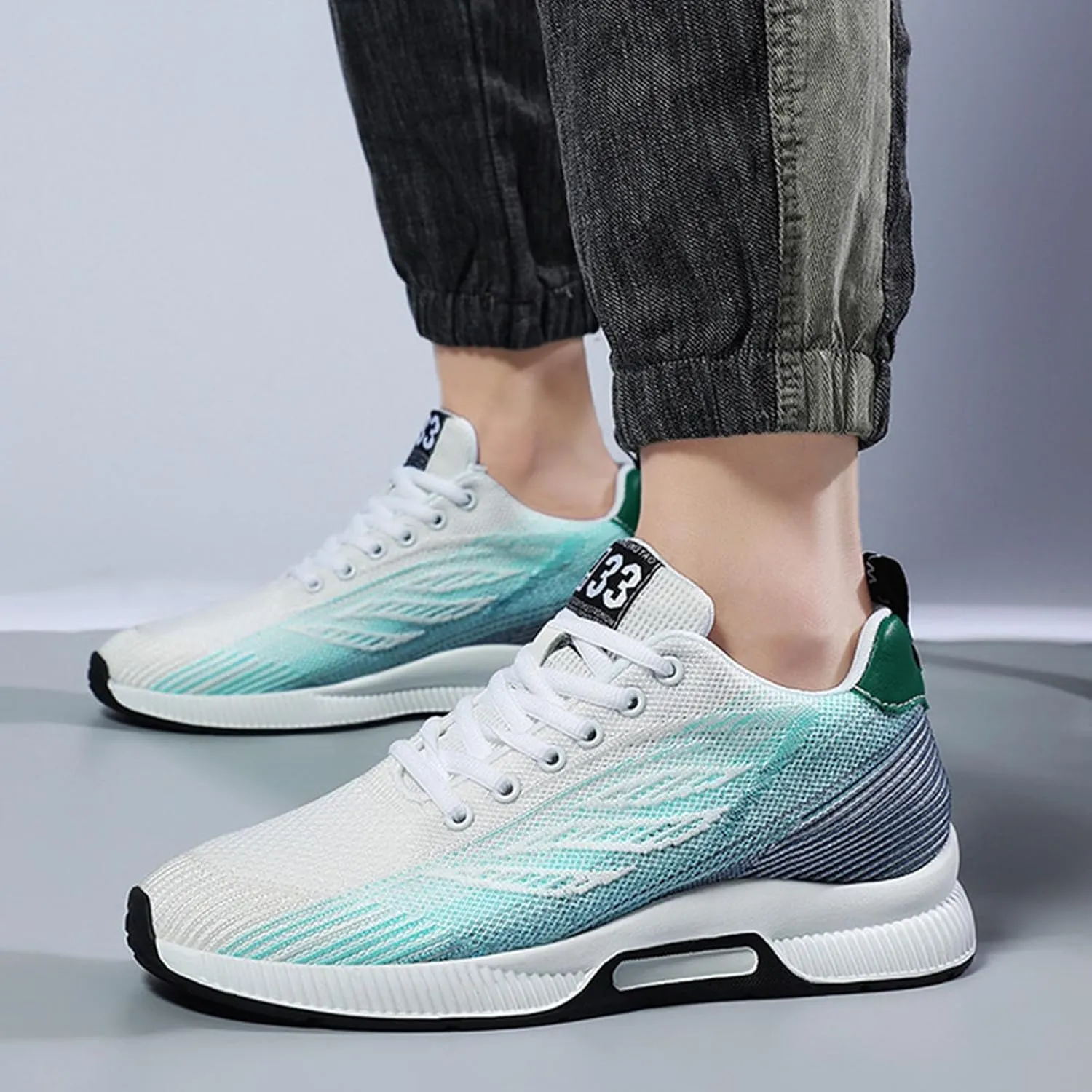 Couple Men's Elevator Shoes Men's Casual Mesh Trainers Lightweight Breathable Lace Up Sports Shoes with Hidden Lift Heel for Men 10 Cm Mens Club C 85 Fashion Sneaker