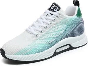 Couple Men's Elevator Shoes Men's Casual Mesh Trainers Lightweight Breathable Lace Up Sports Shoes with Hidden Lift Heel for Men 10 Cm Mens Club C 85 Fashion Sneaker